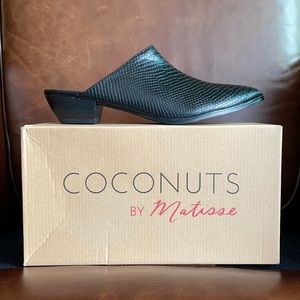 Coconuts by Matisse Lucky Black Mules
